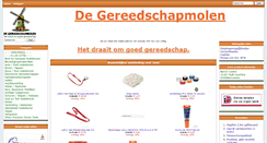 Desktop Screenshot of gereedschapmolen.nl